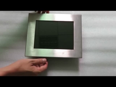 Αλουμινένιο κράμα Αδιάβροχη οθόνη LCD HDMI με ηχεία πλευρική τοποθέτηση για U σχήμα σταθμό