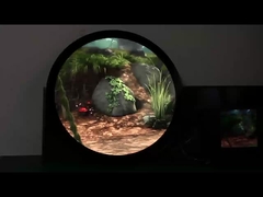 Στρογγυλή οθόνη αφής LCD AIO