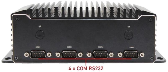 Side Mounting Mini Box PC Fanless Industrial Computer Windows 11 I5 8265u Whiskey Lake
