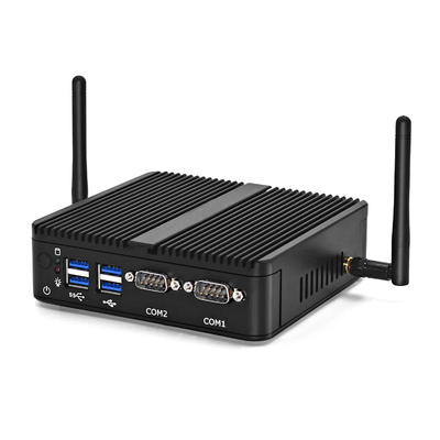 All-Aluminum Fanless Box PC Touch Monitor Industrial Embedded Box Computers Intel Elkhart Lake J6412/J641