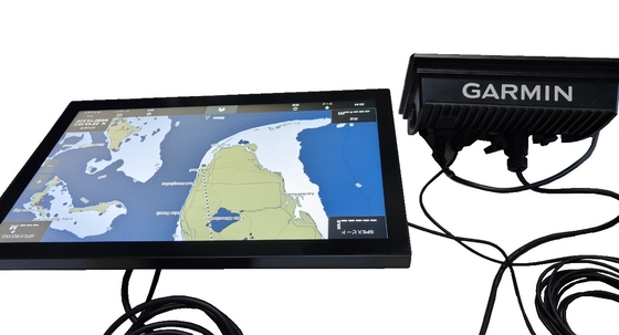 15.6" Rugged Waterproof IP67 Sunlight Readable Touch Monitor For Fishing
