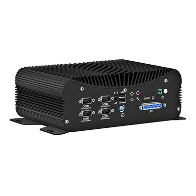 Embedded Box PC industrial computer mini PC box LAN GPIO RS232 485 aluminum casing
