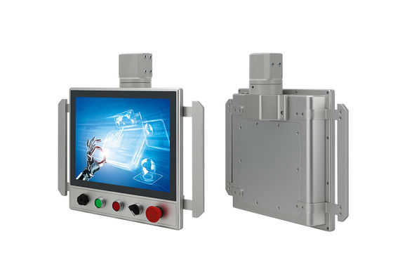 15" Industrial HMI Touch Panel PC for CNC Machine Control System Wide DC Support
