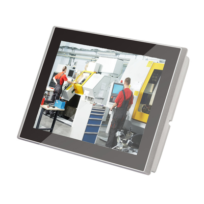 12Ενσωματωμένο LCD Rugged HD All In One Fanless Panel PC PCAP Εικονική οθόνη με CPU i7-1355U