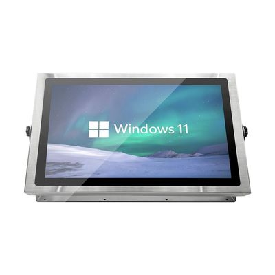 10.1''Βιομηχανικό πλήρες IP69K PCAP Touch Android / X86 βασισμένο σε επίπεδο πάνελ PC υψηλή φωτεινότητα πλήρες IP69K ανοξείδωτο χάλυβα